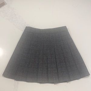 Cute Sunday Best Pleated Plaid Skirt